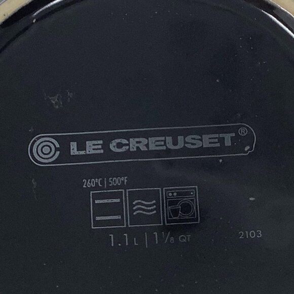 Le Creuset utensil crock holder ceramic light grey ombre 6 in. 1.1 liter - Picture 4 of 5
